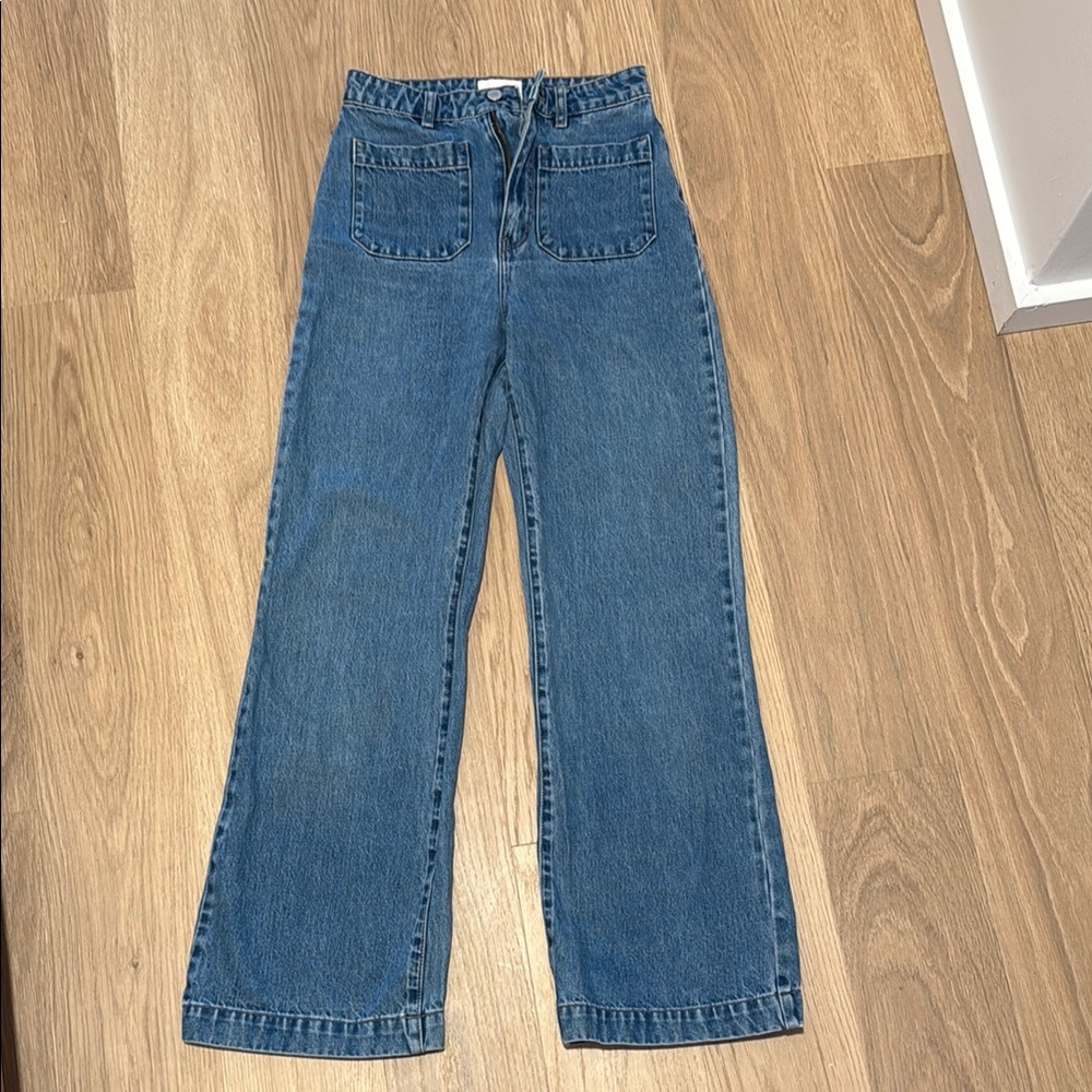 ROLLA'S Blue Flare & Wide Leg Jeans